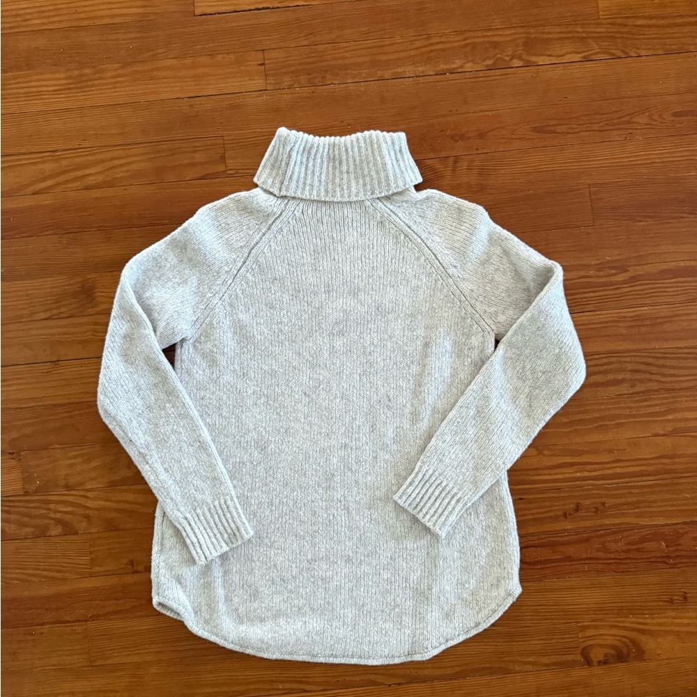 Michael Kors Light Gray Turtleneck Sweater